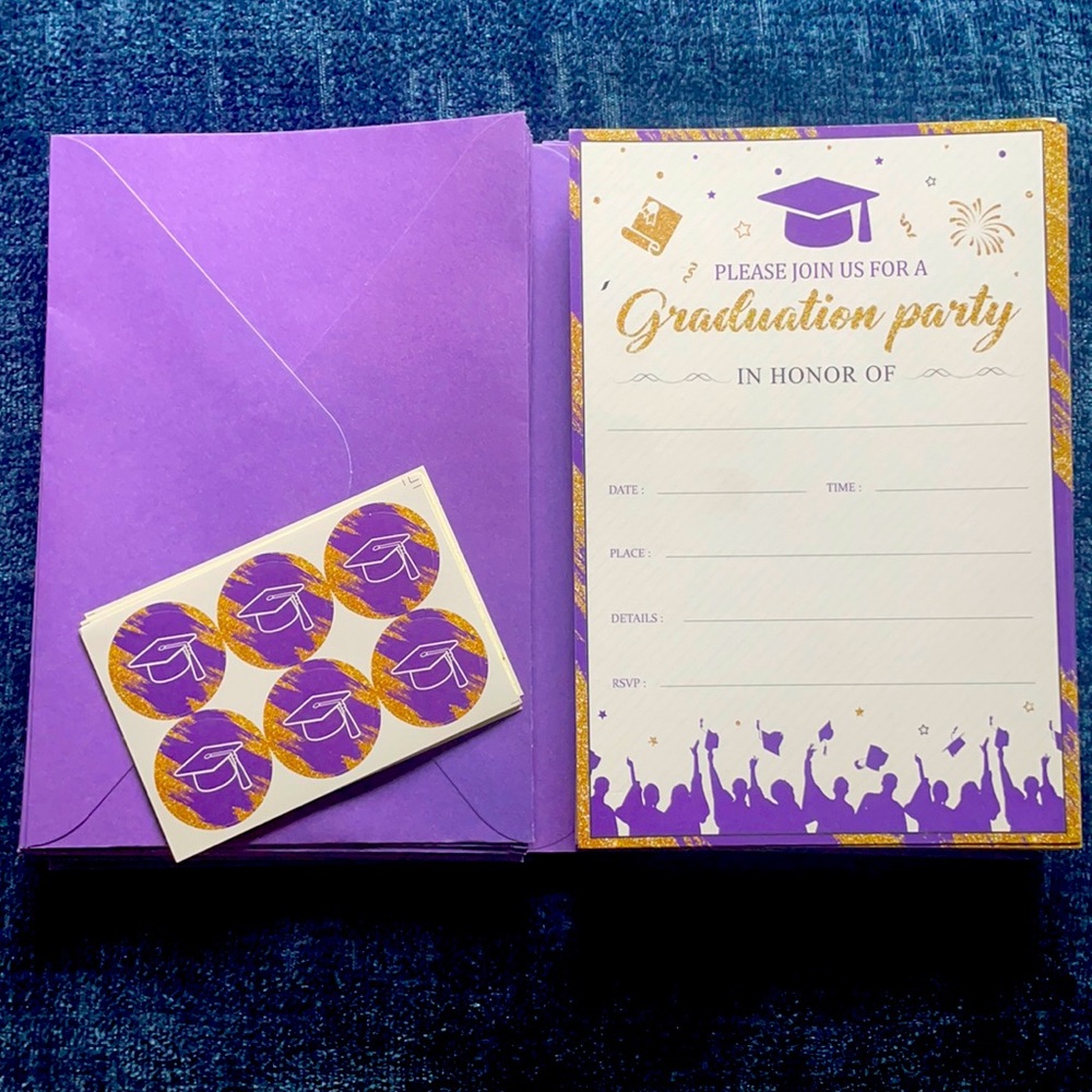 Graduation invitations